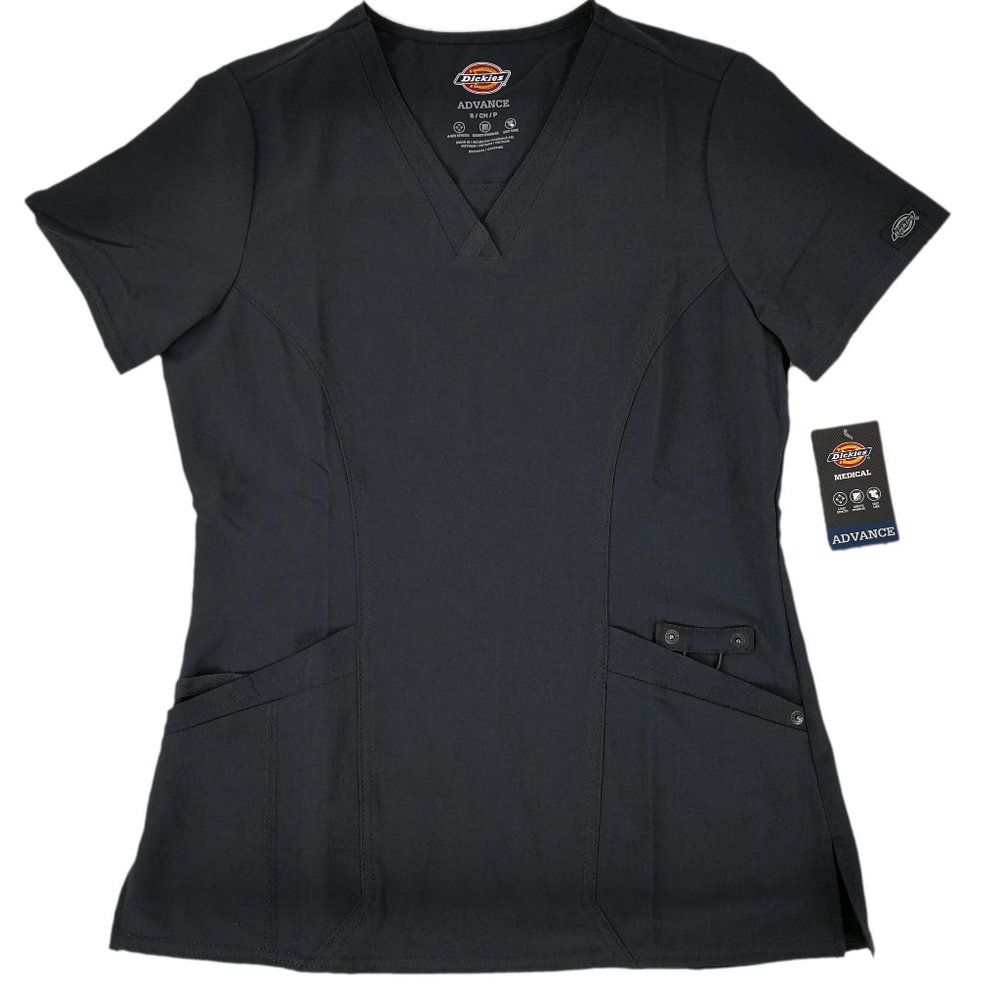 Dickies Scrub Top DK755 Pewter Women's